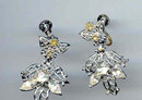 SALE Coro vintage Rhinestone Earrings