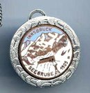 SALE unusual Vintage German War Pendant 1905