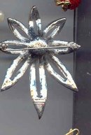 SALE Rhinestone and Simulated Pearl Pin by Napier