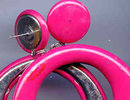 SALE Hot Hot Pink Magnificent Enormous