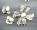 SALE Trifari Set Pin and Earrings