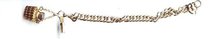 SALE Gold Tone jar bracelet