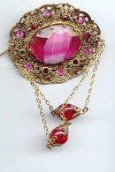 SALE German Made signed M Brooch