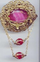 SALE German Made signed M Brooch