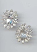 SALE Like a sun Burst Rhinestone earring