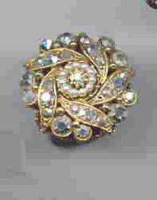 SALE Razzle Dazzle Cocktail ring Signed