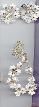 Vintage 50's-70's Necklace and Earrings
