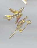 Parrot and Flying bird Rhinestone Pins
