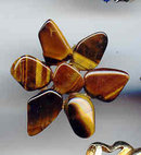 SOLD Hand made Tiger Eye Pin
