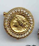 Clip or Pin With Rhinestones