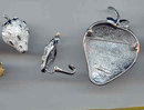 Strawberry Pin and earrings by Sara Coventry