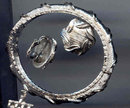 Coro Vintage Bracelet and Clip on Earrings
