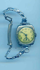 white Gold Watch