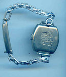 white Gold Watch