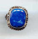 Old Marcasite and Lapis ring