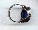 Old Marcasite and Lapis ring