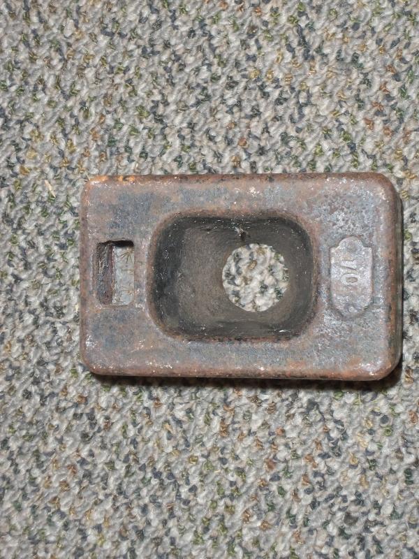Rare set of RSC steel weights