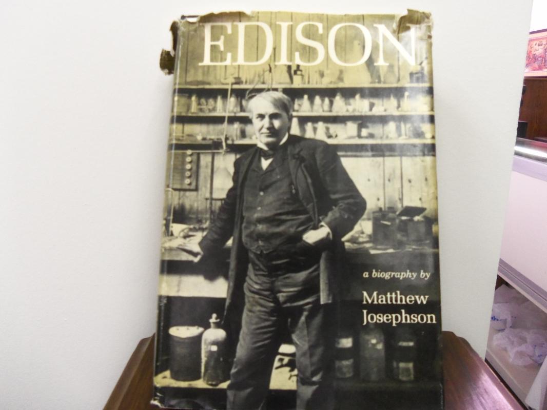 Thomas Edison by Matthew Josephson