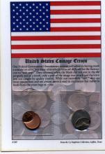 US Coin Errors - Penny and Nickel On Framable Descriptive Mounting