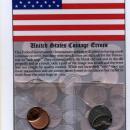 US Coin Errors - Penny and Nickel On Framable Descriptive Mounting