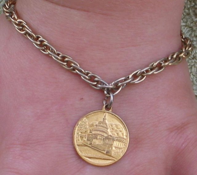 US Capital Charm Bracelet