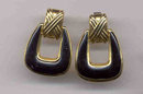 Black Dangle Earrings