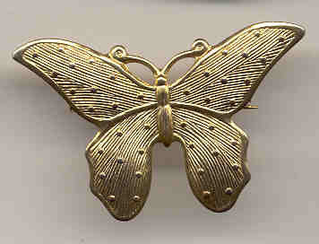 Butterfly Pin Brooch