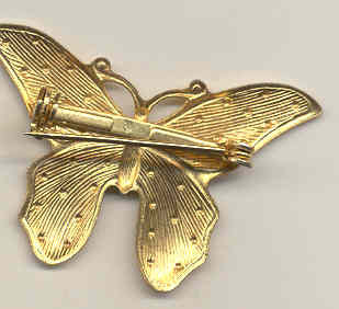 Butterfly Pin Brooch