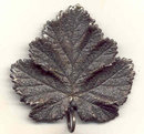Pewter Sweden Leaf Pendant