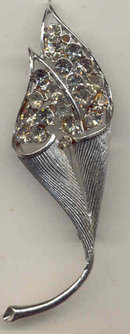 Cornucopia Rhinestone Brooch