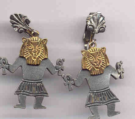 Egyptian Medeival Earrings