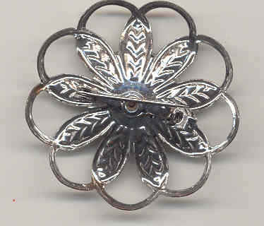 Snowflake Brooch Flower Pin