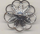 Snowflake Brooch Flower Pin
