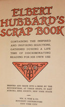 Roycrafters Elbert Hussards Scrapbook 1923 Arts & craft