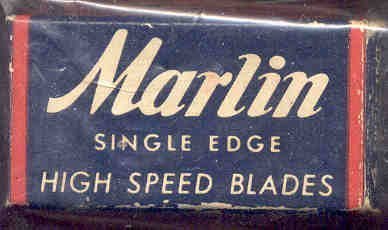 Marlin Razor Blades Full in Box 1950s