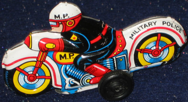 Friction Motor Motorcycle Toy