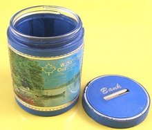 Windsor Canada Vinyl Covered Souvenir Bank