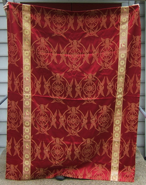 Jaquard Altar Cloth Metallic