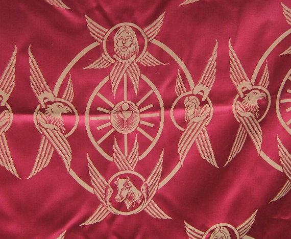 Jaquard Altar Cloth Metallic