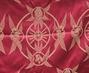 Jaquard Altar Cloth Metallic