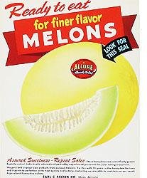 Allure Melons Sign