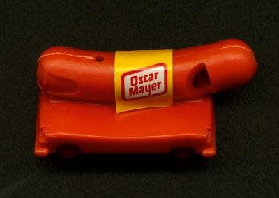 Oscar Mayer Frankfuter Weenie Whistle Toy