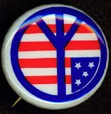 Easy Rider Vietnam Peace Pinback
