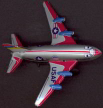 USAF Airplane Tin Toy