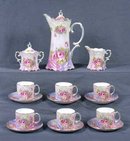 Porcelain Rose Tea Set