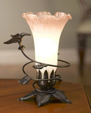 Hummingbird Glass Lamp