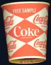 Coca-Cola Diamond Logo Soda Cup