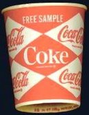 Coca-Cola Diamond Logo Soda Cup
