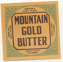 Mountain Gold Butter Label