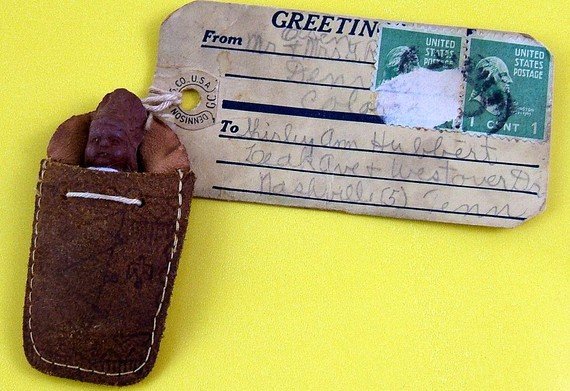 Denver Skookum Native American Indian Doll Mailer